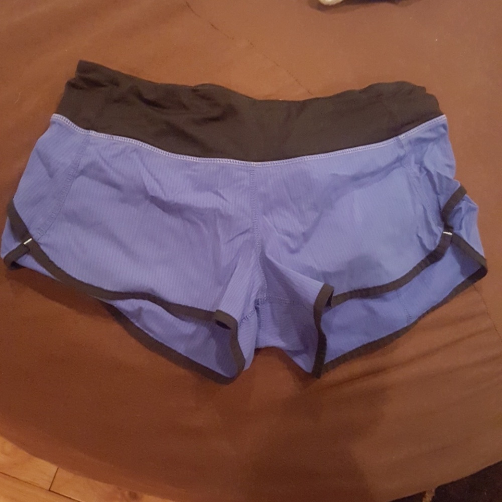 Lululemon speed shorts